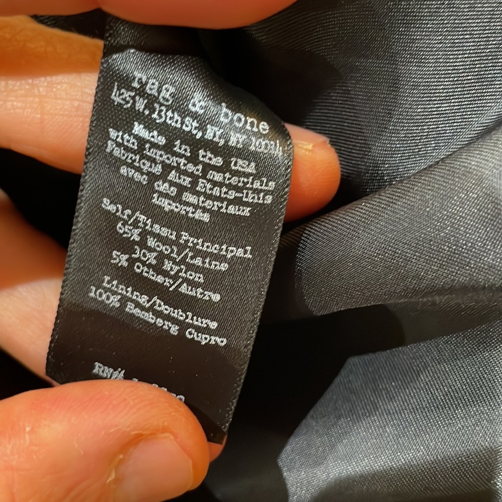 Rag and bone wool skirt - Picture 4 of 4